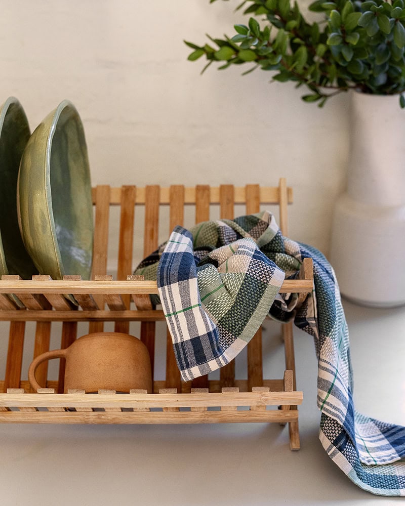 Mungo Vadoek in Basil set against a kitchen backdrop