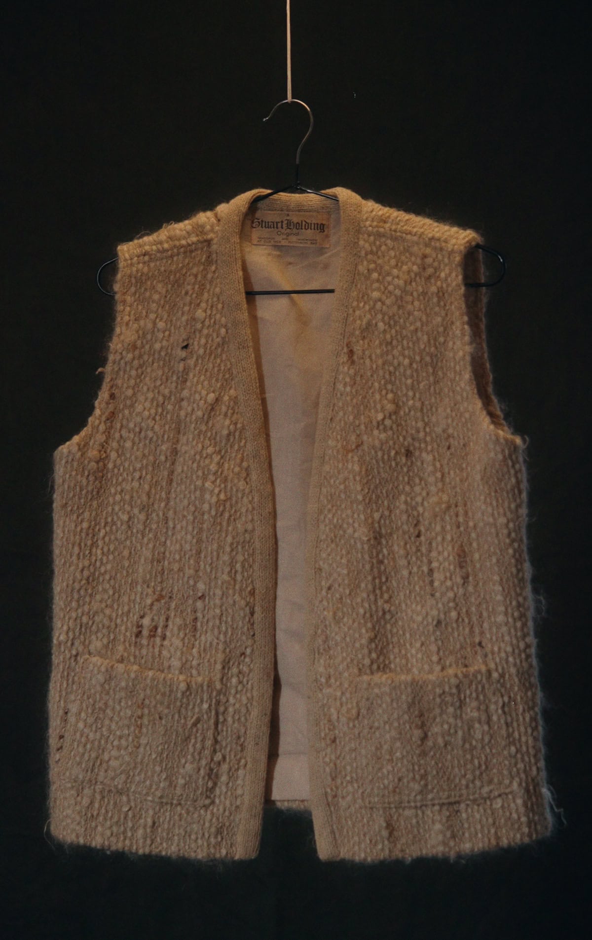 A Stuart Holding gilet from 1970.